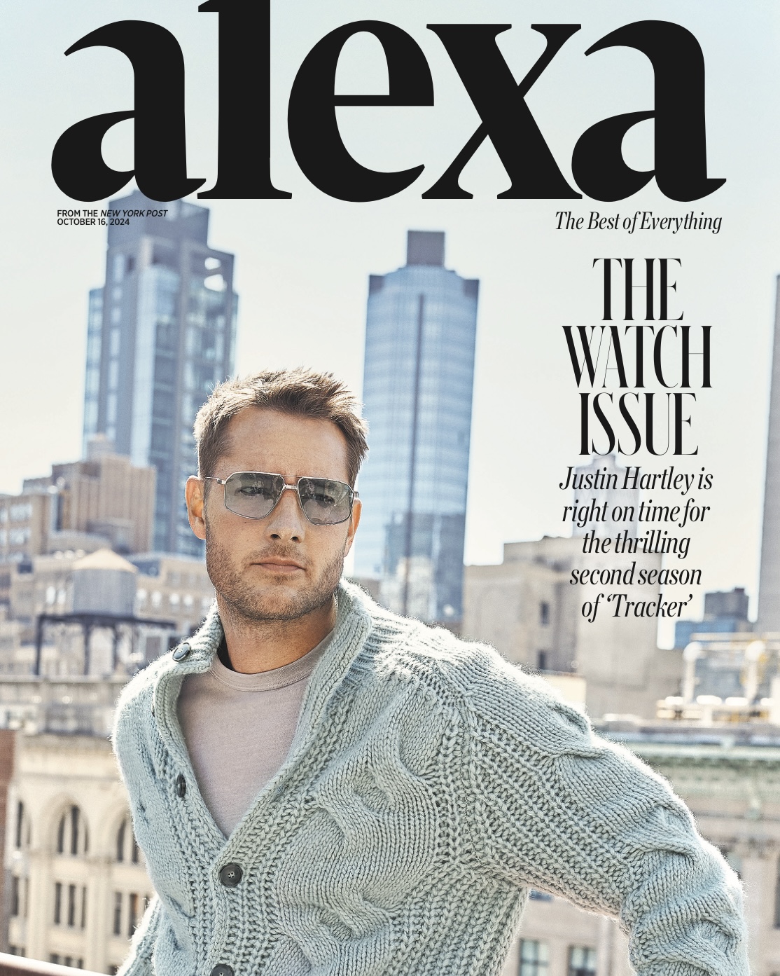 Justin Hartley for Alexa NY